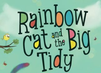 Rainbow Cat and the Big Tidy by Julia Stebbing Review Rainbow Cat